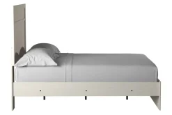Stelsie Panel Bed In Gray, Full