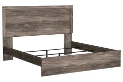 Stelsie Panel Bed In Gray, Full