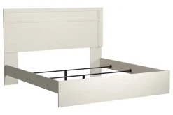 Stelsie Panel Bed In Gray, Full