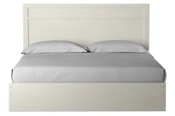 Stelsie Panel Bed In Gray, Full