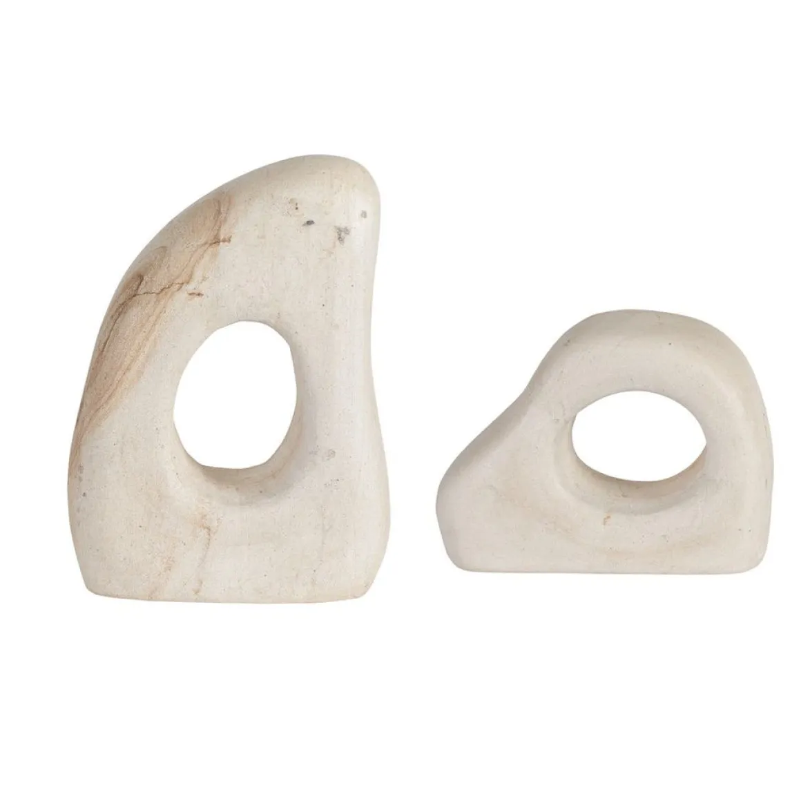 Stoneflow Sculpture, Set Of 2