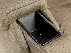 Str 3 Power Recliner W/ Wireless Charger In Gunmetal