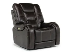 Str 3 Power Recliner W/ Wireless Charger In Gunmetal