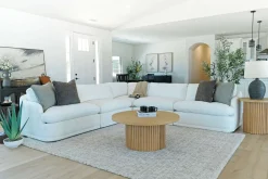 Stratus 5 Piece Sectional In Aline Saddle Leather