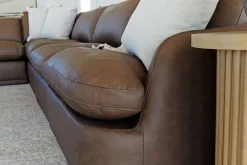 Stratus 6 Piece Sectional In Aline Saddle Leather