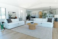 Stratus Crypton Performance Sofa & Loveseat In Jennie Snow