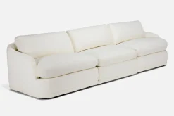 Stratus Crypton Performance Sofa In Jennie Snow