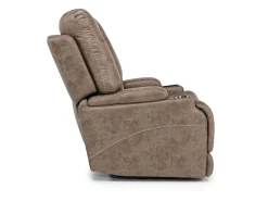Stt 3 Power Recliner W/ Wireless Charger In Mushroom