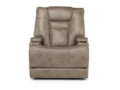 Stt 3 Power Recliner W/ Wireless Charger In Mushroom