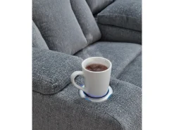 Studio Cave 2 Power Recliner In Steel