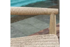 Sumba Outdoor Lounge Chair In Brown