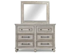 Summer House Mirror In Fieldstone