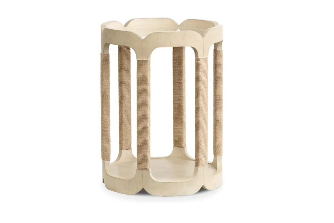 Sunset Cove Accent Table In Sanibel Brown