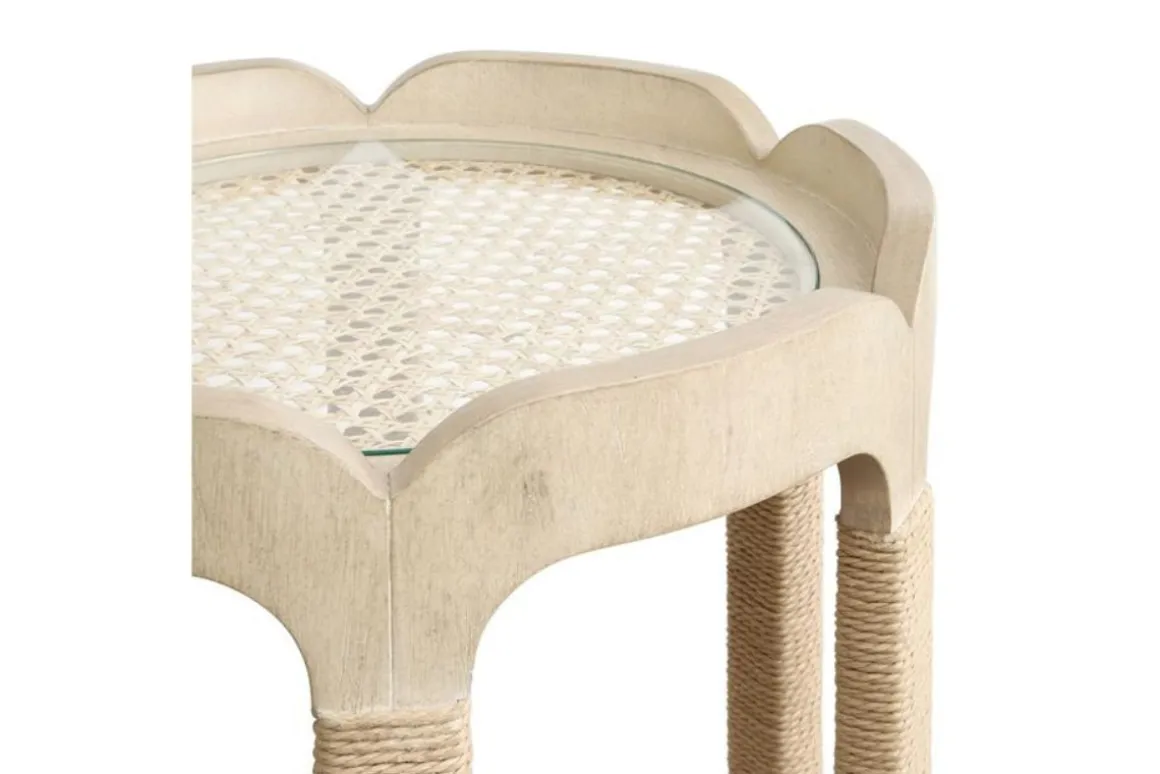 Sunset Cove Accent Table In Sanibel Brown