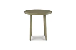 Swiss Valley Outdoor End Table In Beige