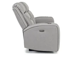 Tahoe 2 Power Sofa In Charcoal