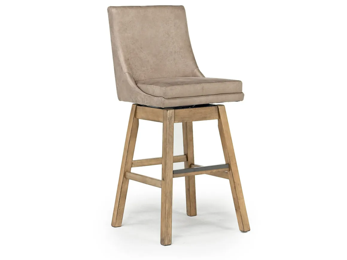 Tallenger Barstool In Tan, 30 Inch