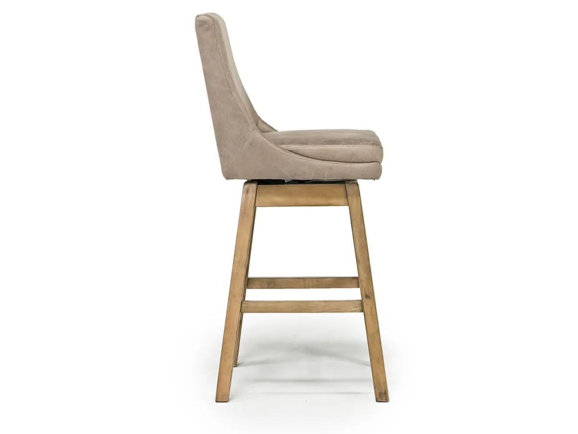 Tallenger Barstool In Tan, 30 Inch