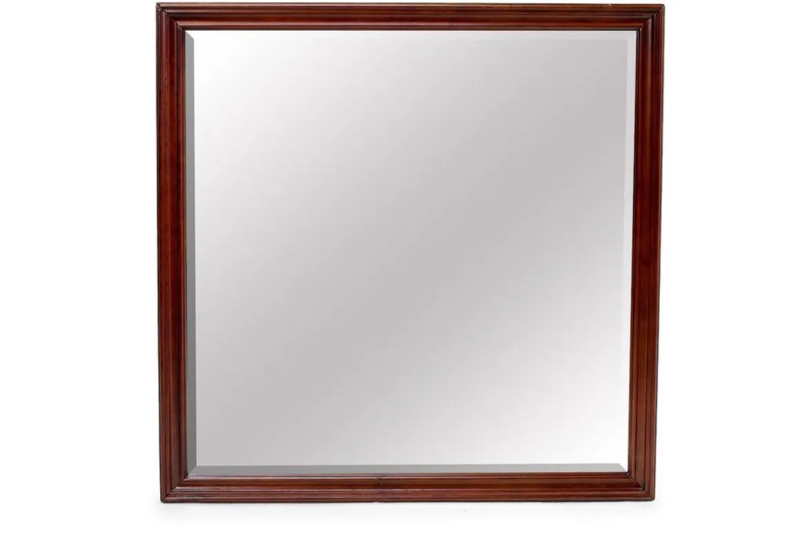 Tamarack Mirror In White