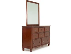 Tamarack Mirror In White