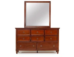 Tamarack Mirror In White