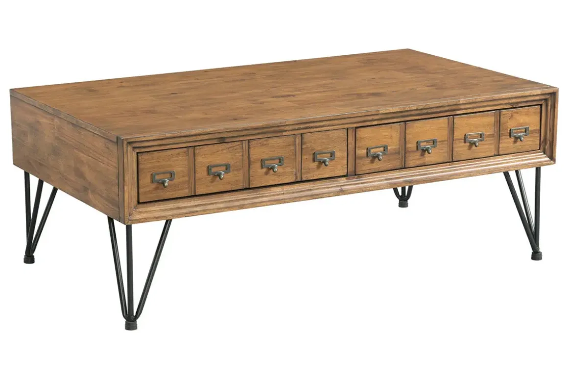 Tanner Coffee Table In Light Walnut