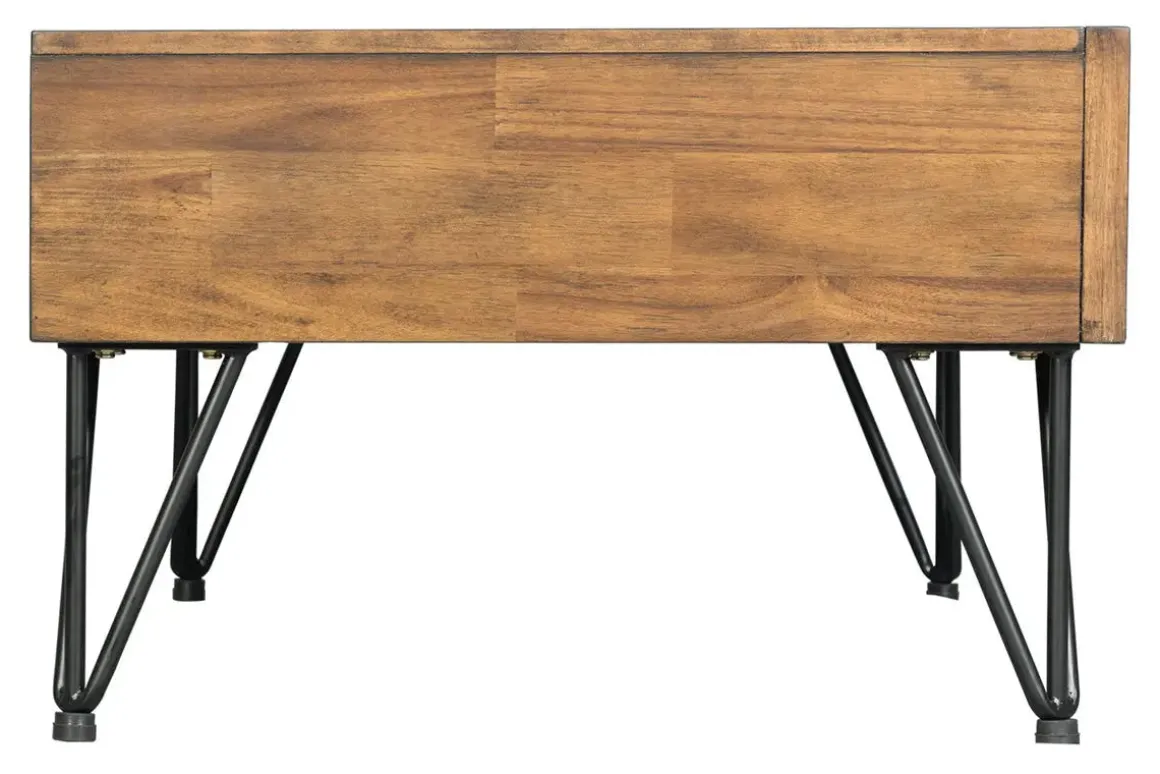 Tanner Coffee Table In Light Walnut