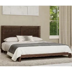 Tanner Platform Bed In Flaxen, Full
