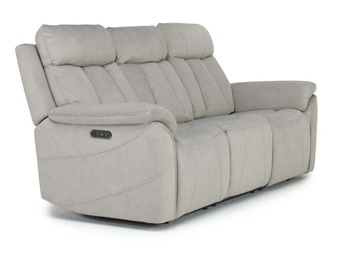 Tate 2 Power Sofa In Mink