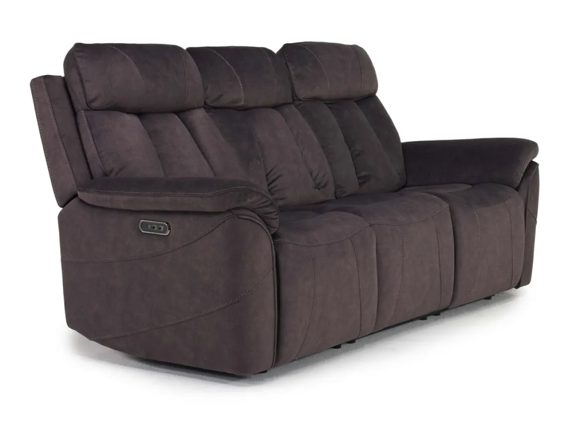 Tate 2 Power Sofa In Mink