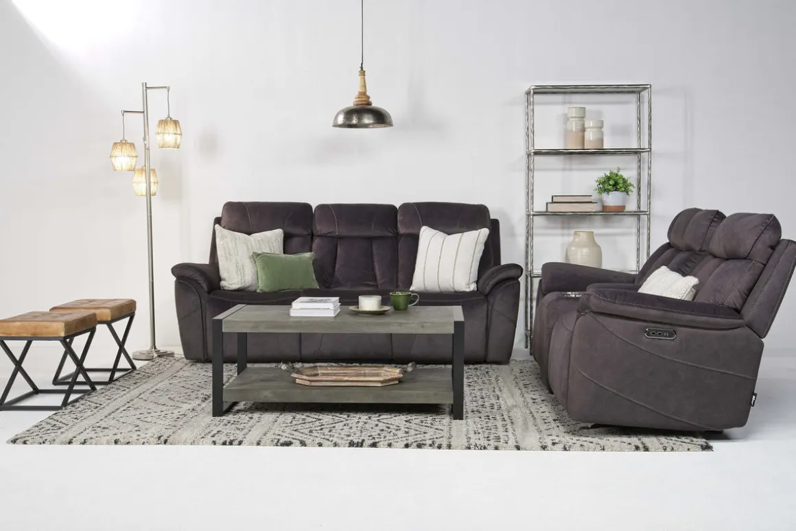 Tate 2 Power Sofa In Mink