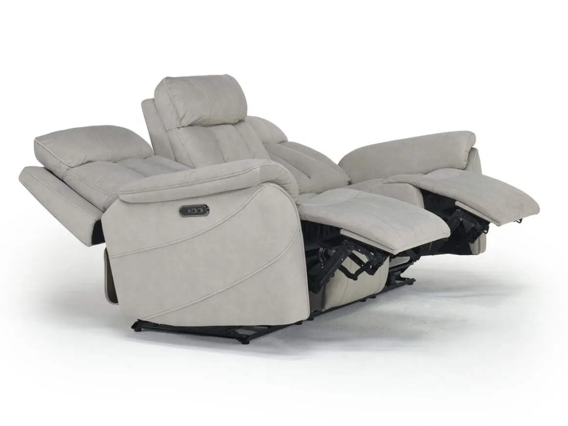 Tate 2 Power Sofa In Mink