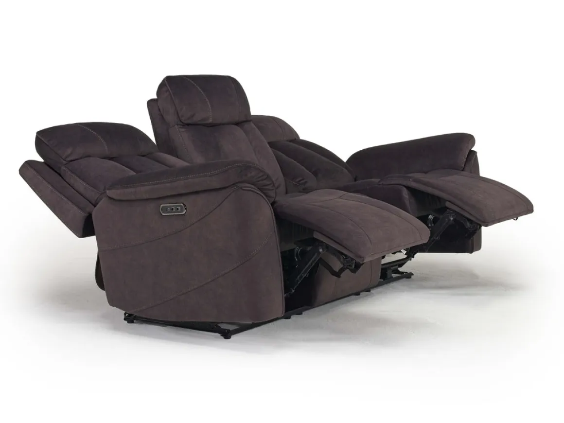 Tate 2 Power Sofa In Mink