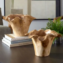 Teakflow Bowl In Brown