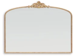 Tellora Accent Mirror In Gold
