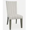 Telluride Upholstered Side Chair In Driftwood