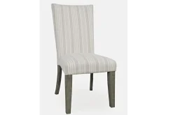Telluride Upholstered Side Chair In Driftwood