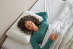 Tempur-Pedic Breeze Pro-Hi Cooling Pillow In White, Eastern King