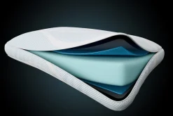 Tempur-Pedic Breeze Pro-Hi Cooling Pillow In White, Eastern King