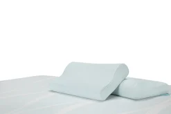 Tempur-Pedic Breeze Pro-Hi Cooling Pillow In White, Eastern King