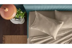 Tempur-Pedic Classic Cotton Sheets In Sandstone, Twin