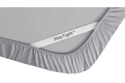 Tempur-Pedic Luxe Egyptian Sheets In Silver Mist, Twin