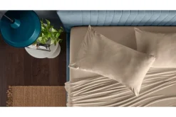 Tempur-Pedic Rayon Sheets In Sandstone, Twin