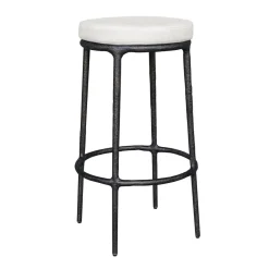 Thayer Outdoor Barstool In Bronze