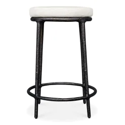 Thayer Outdoor Counter Height Stool In Bronze