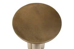 Thorp Outdoor Round Accent Table In Bronze