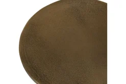 Thorp Outdoor Round Accent Table In Bronze