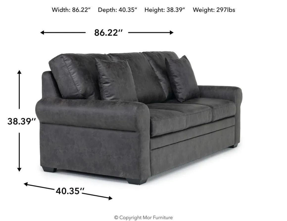 Tilda Queen Sleeper Sofa W/ Gel Mattress In Meluco