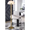 Tobbinsen Floor Lamp In Brass Finish