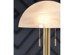 Tobbinsen Floor Lamp In Brass Finish